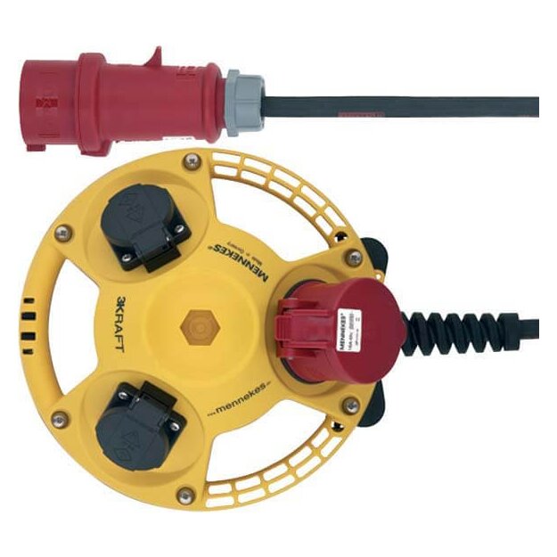 Mennekes Steckdosen-Kombination 1x16A 5p 400V 94356GE