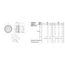 Mennekes Anbaustecker Rapido 32A 5p 6h 400V IP44 945