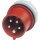 Mennekes Anbaustecker Rapido 32A 5p 6h 400V IP44 945