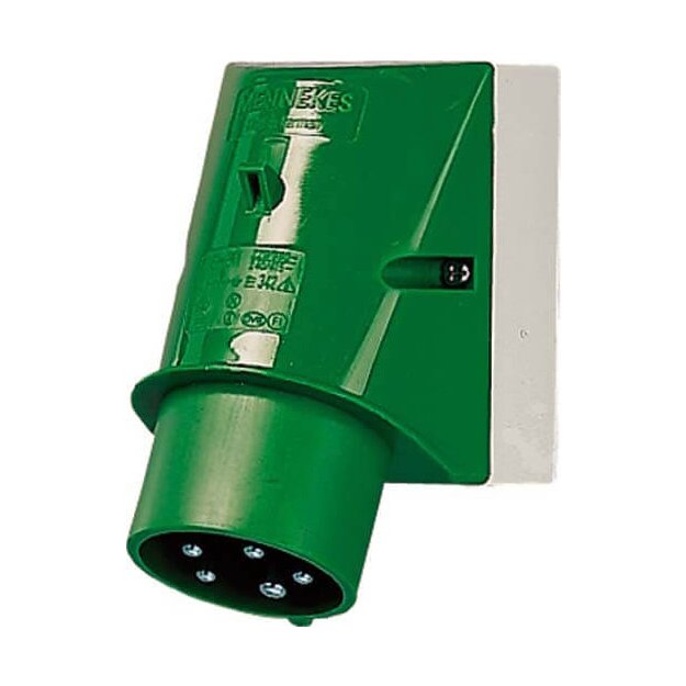 Mennekes Wandstecker 16A 5p 2h >50V 2400