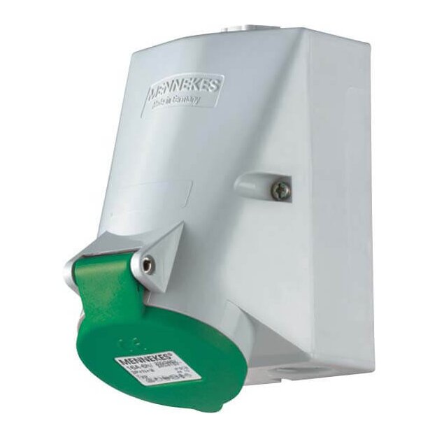 Mennekes Wanddose 16A 5p 10h >50V IP44 3046