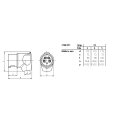 Mennekes Winkelstecker 32A 3p 6h 230V IP44 3306