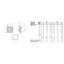 Mennekes Anbaustecker TA 63A 4p 7h 500V IP67 3657