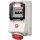 Mennekes Wanddose 32A 5p 6h 400V IP44 5016