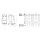 Mennekes Wanddose 32A 4p 6h 400V IP44 5014