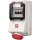 Mennekes Wanddose 16A 5p 6h 400V IP44 5012