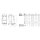 Mennekes Wanddose 32A 4p 6h 400V IP44 5498