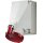 Mennekes Wanddose 63A 4p 6h 400V IP44 1141A