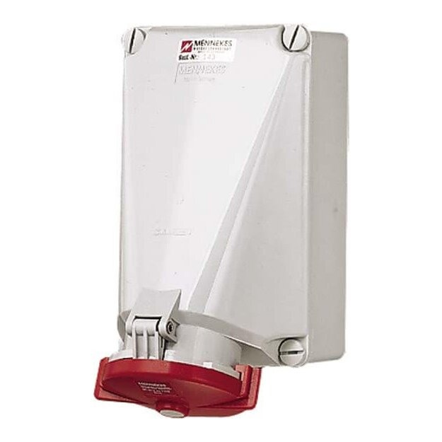 Mennekes Wanddose 125A 4p 6h 400V IP67 139