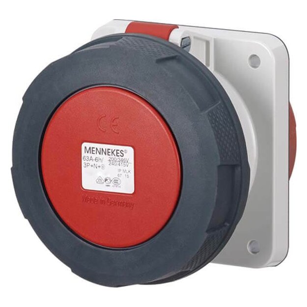 Mennekes Anbaudose TA 125A 5p 6h 400V IP67 1461