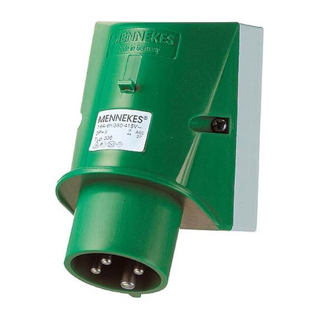 Mennekes Wandstecker 16A 4p 10h >50V IP44 921