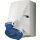 Mennekes Wanddose HW/VN 16A 7p 9h 230V IP44 733