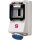 Mennekes Wanddose 16A 3p 6h 230V IP44 7007