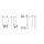 Mennekes Wanddose 63A 5p 6h 400V IP67 7019