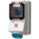Mennekes Wanddose 16A 3p 6h 230V IP44 7125