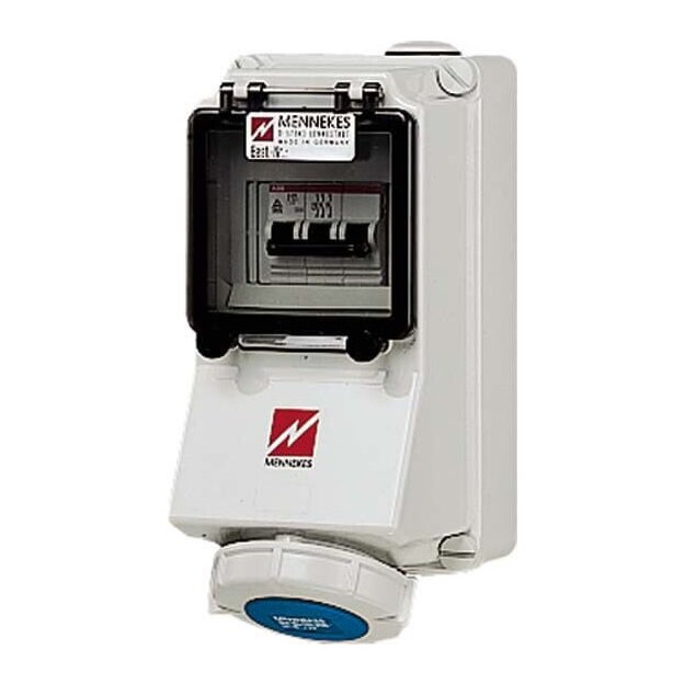 Mennekes Wanddose 16A 3p 6h 230V IP67 7143