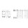 Mennekes Wanddose 16A 3p 6h 230V IP67 7143