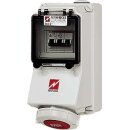 Mennekes Wanddose 32A 5p 6h 400V IP67 7147