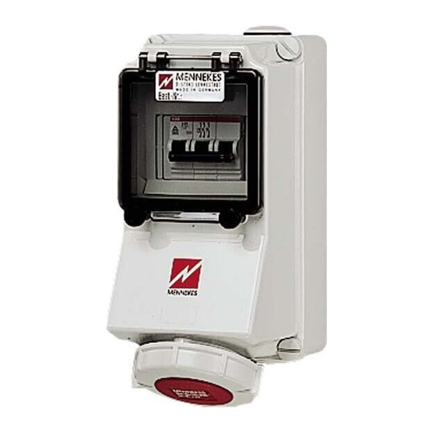 Mennekes Wanddose 16A 5p 6h 400V IP67 7145