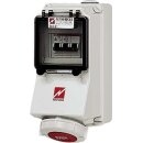 Mennekes Wanddose 16A 5p 6h 400V IP67 7145