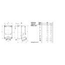 Mennekes Wanddose 63A 4p 6h 400V IP44 7153
