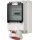 Mennekes Wanddose 63A 5p 6h 400V IP67 7168