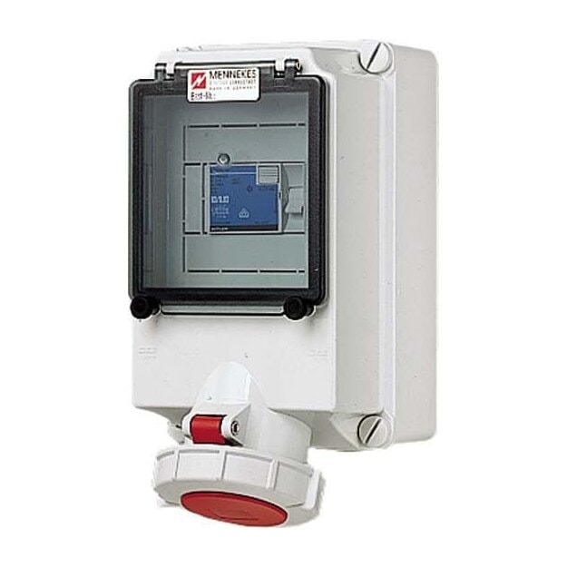 Mennekes Wanddose 63A 5p 6h 400V IP67 7170