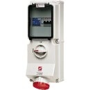 Mennekes Wanddose DUO 16A 5p 6h 400V IP44 7231