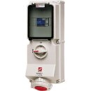 Mennekes Wanddose DUO 63A 5p 6h 400V IP67 7251