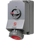 Mennekes Wanddose DUO 63A 5p 6h 400V IP67 7290