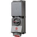Mennekes Wanddose DUO 63A 5p 6h 400V IP67 7296