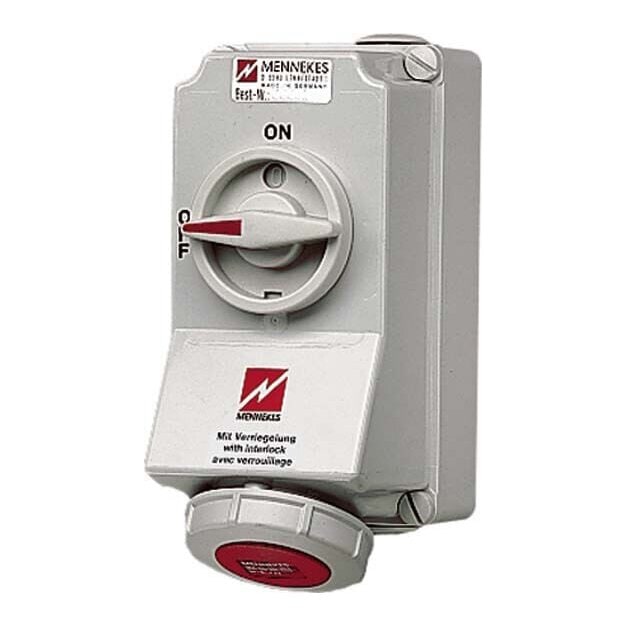 Mennekes Wanddose DUO 16A 7p 6h 400V IP67 7306