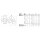 Mennekes Wandstecker HW/VN 32A 5p 6h 400V IP44 21369