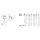 Mennekes Anbaustecker TM HW/VN 32A 3p 6h 230V IP67 23249