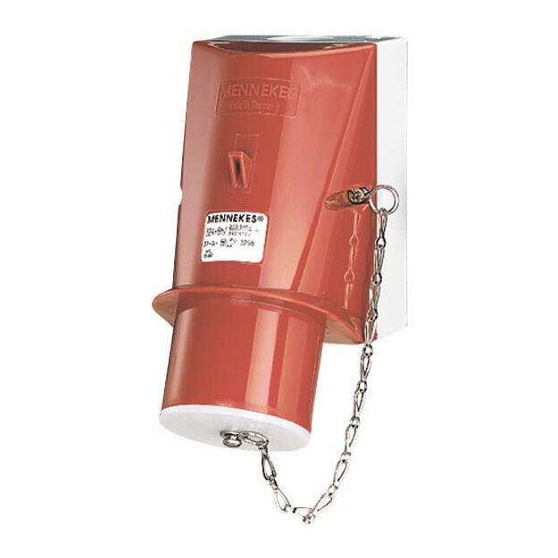 Mennekes Wandstecker HW/VN 16A 5p 6h 400V IP44 23806