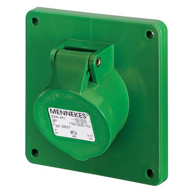 Mennekes Anbaudose 32A 3p 4h 50V IP44 2837