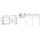Mennekes Anbaudose Cepex 16A 5p 6h 400V IP44 4145ME