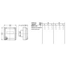 Mennekes Anbaudose Cepex 32A 5p 6h 400V IP44 4180