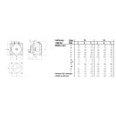 Mennekes Anbaudose TA 16A 4p 10h >50V IP44 1392