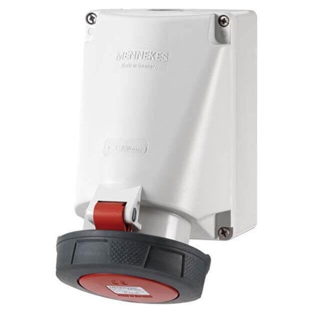 Mennekes Wanddose HW/VN 63A 5p 6h 400V IP67 21361A