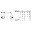 Mennekes Wanddose HW/VN 63A 5p 6h 400V IP67 21361A