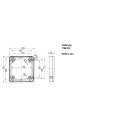 Mennekes Distanzrahmen 93 x 90 x 12 gr 4191