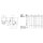 Mennekes Wanddose HW/VN 32A 4p 7h 500V IP44 20842A
