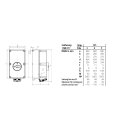 Mennekes Wanddose DUO 125A 5p 6h 400V IP67 5692A