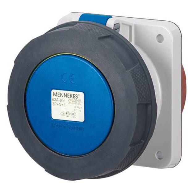 Mennekes Anbaudose TA 63A 4p 9h 230V IP67 1123A