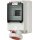 Mennekes Wanddose 63A 5p 6h 400V IP67 5535A