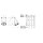 Mennekes Wanddose 63A 3p 9h 400V IP67 129A