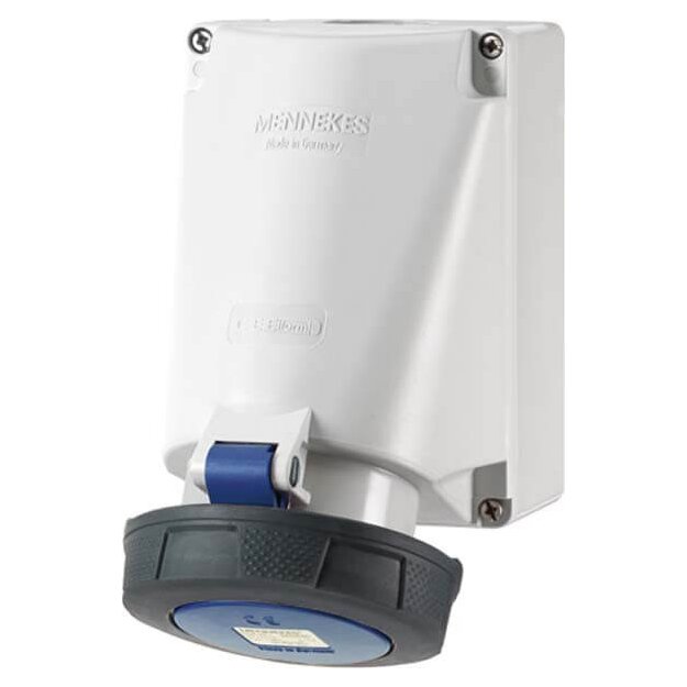 Mennekes Wanddose 63A 5p 9h 230V IP67 135A