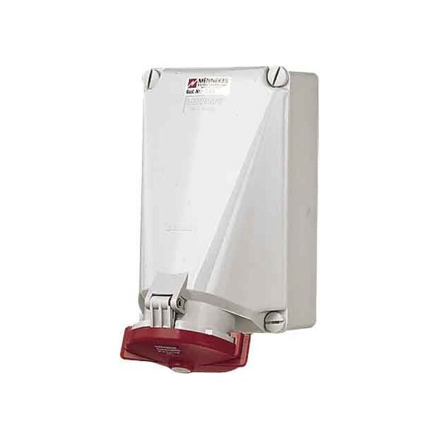 Mennekes Wanddose 125A 5p 6h 400V IP67 143P