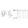 Mennekes Wanddose 16A 3p 25V IP44 1832
